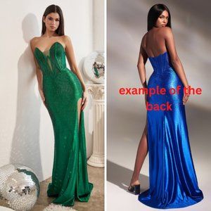 LADIVINE BY CINDERELLA DIVINE CDS419 DRESS